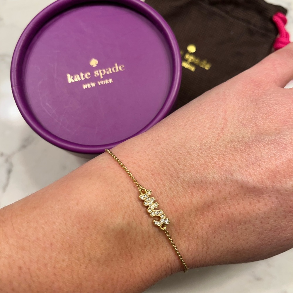 kate spade Gold Love Bracelet